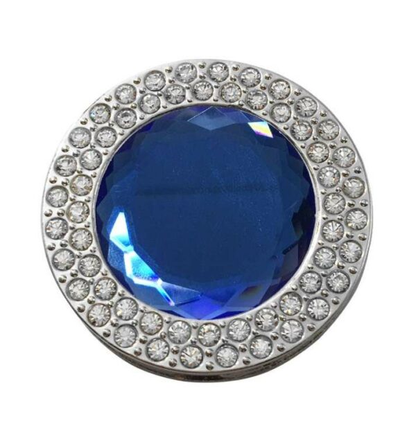 Tassenhanger blauwe diamant