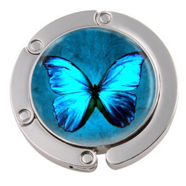 Tassenhanger vlinder blauw